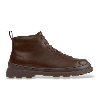 Bruine Brutus+ leren laarzen