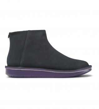 Botines de piel Formiga gris