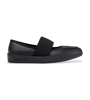 Peu Touring leather ballerinas black