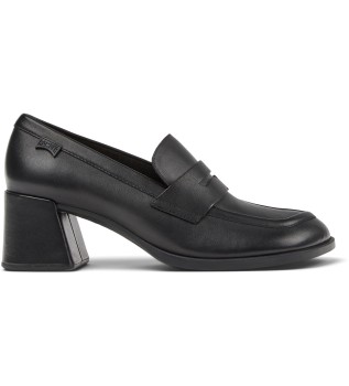 Chaussures en cuir noir Kora