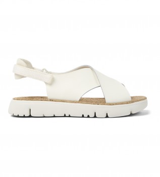 Caterpillar Leather Sandals Sandal blanc
