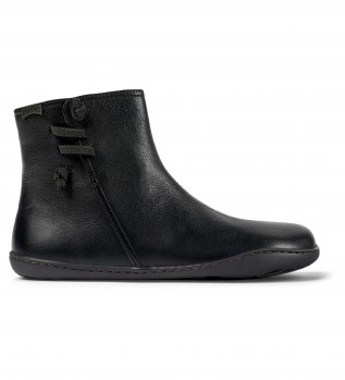 Botines de Piel Peu Cami negro