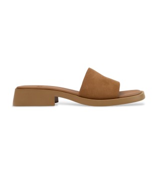 Brown Dana Leather Sandals