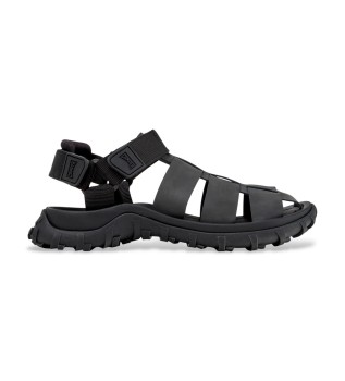 Drift Trail Sandal sandale en cuir noir