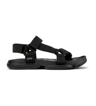 Karstsandalen schwarz