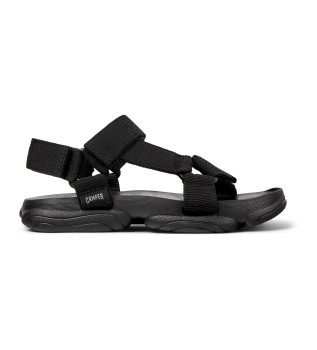 Karstsandalen schwarz