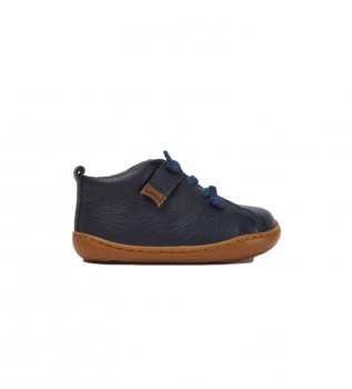 Bottines en cuir Peu navy