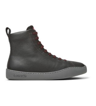 Botas de couro Peu Touring cinzentas