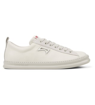 Zapatillas de piel Runner Four blanco