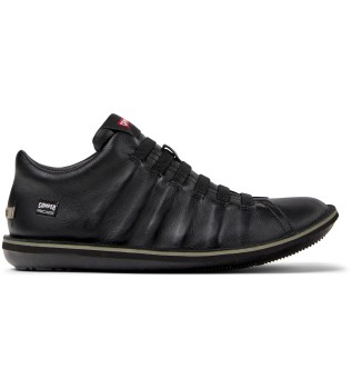 Usnjeni čevlji Beetle črni