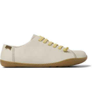 Zapatillas de piel Peu Cami beige