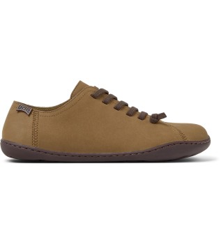 Peu Cami rjave usnjene športne copate