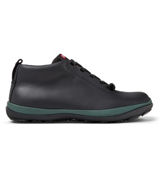 Peu Pista Gm Lederschuhe schwarz