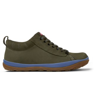 Leather shoes Peu Pista GM green