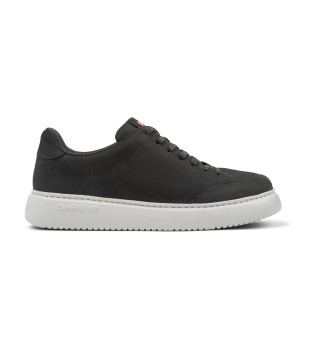 Runner K21 leather trainers dark grey