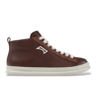 Zapatillas botín de piel Peu Touring marrón