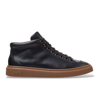 Zapatillas botín de piel Peu Touring negro
