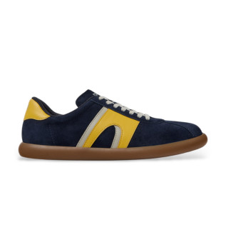 Baskets en cuir Pelotas Soller navy