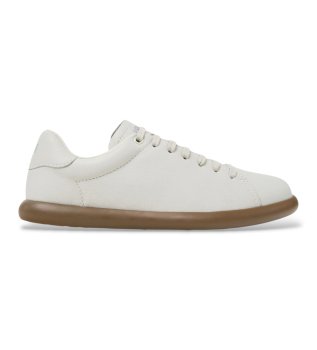 Baskets en cuir Pelotas Soller blanc