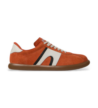 Zapatillas de Piel Pelotas Soller naranja