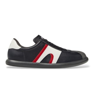 Baskets en cuir Pelotas Soller noir