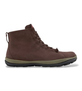 Sneaker aus Leder Peu Pista GM braun