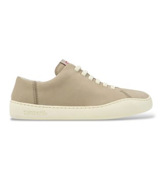 Peu Touring beige leather sneakers