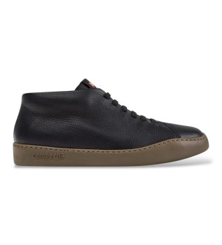 Ledder-Sneaker Peu Touring schwarz