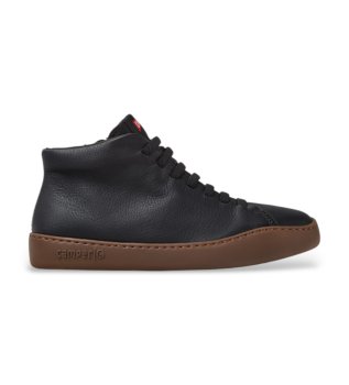 Sapatilhas de pele Peu Touring preto