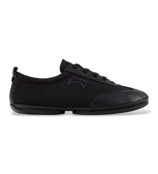 Baskets en cuir Right Nina noir
