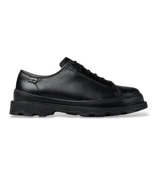 Chaussures en cuir à lacets Brutus+ noir