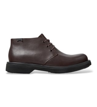 Chaussures en cuir Norman marron