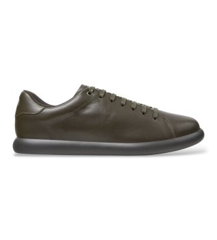 Groen leren schoenen Pelotas Soller donkergroen