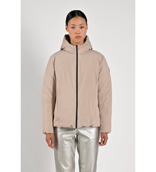 Moosonee Vendbar beige frakke