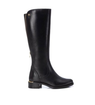 Bottes en cuir 162018 noir