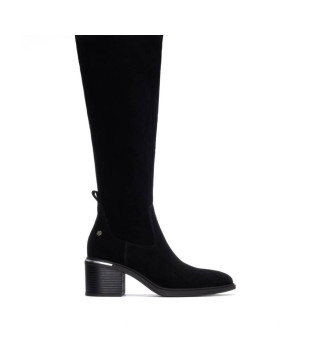 Bottes en cuir 162646 noir