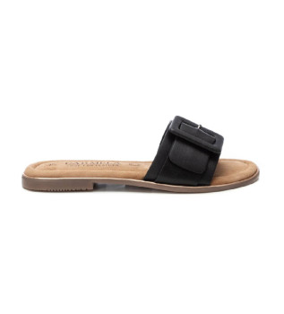 Sandaler i läder 162406 svart