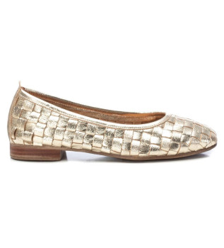 Ballerine in pelle 161662 oro