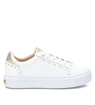 Baskets en cuir 161762 blanc
