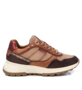 Sneakers in pelle 161827 marrone