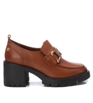 Mocassins en cuir 161899 marron