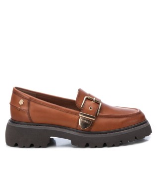 Usnjeni mokasini 161907 rjavi