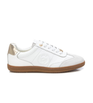 Baskets en cuir 162060 blanc