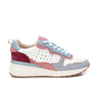 Leather trainers 162269 multicoloured