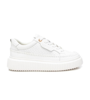 Sneakers in pelle 162296 bianche