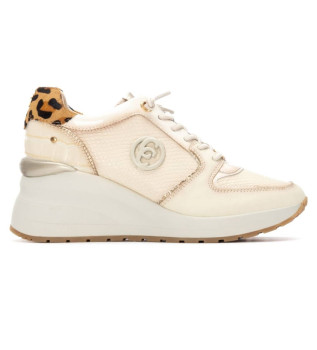 Skórzane buty sportowe 162444 biały