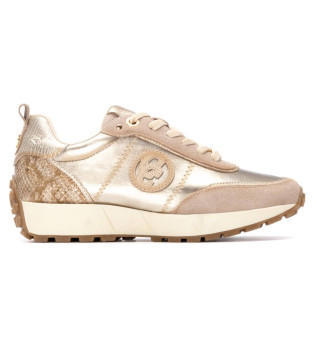 Sneakers in pelle 162699 beige