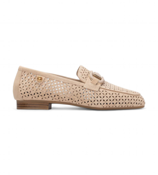 Mocassins 163137 beige
