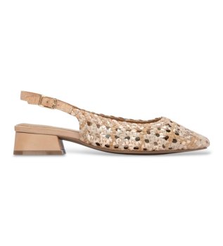 Lederschuhe 162185 beige