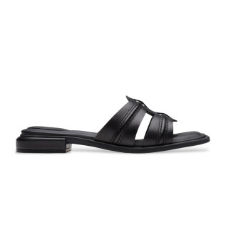 Sandalias de piel Ariany Mule negro